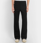 Saint Laurent - Wide-Leg Virgin Wool Trousers - Men - Black