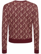 MARINE SERRE - Moon Diamant Knit Crewneck Sweater