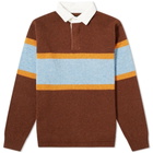 Beams Plus Knit Rugby Shirt