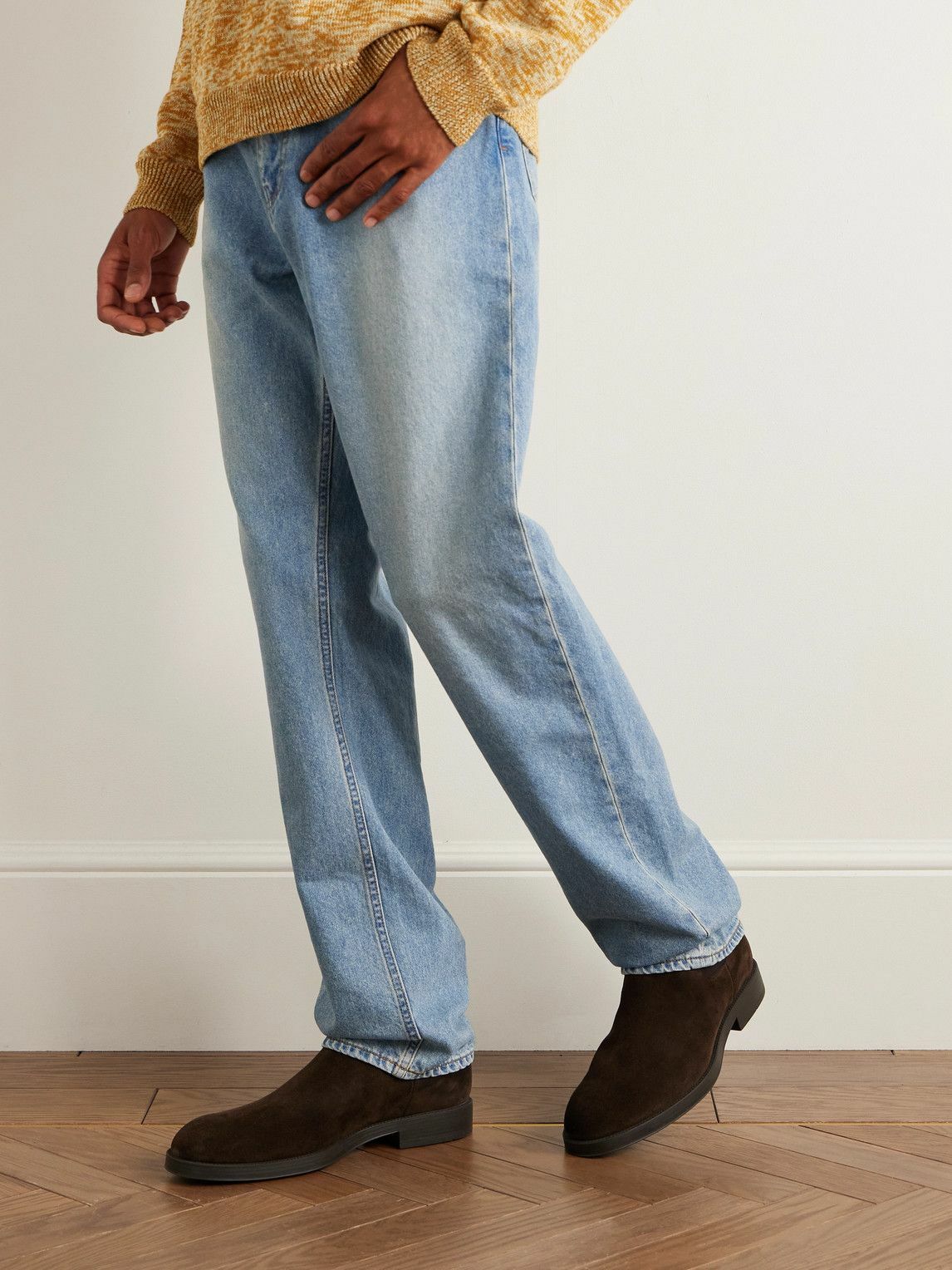 Tod's - Suede Chelsea Boots - Brown