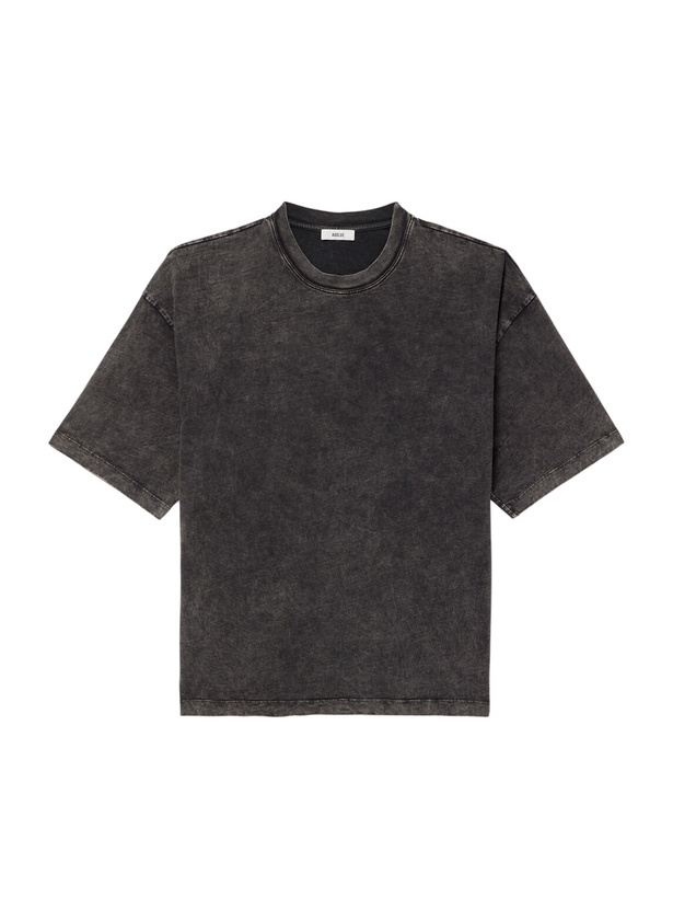 Photo: AGOLDE - Portman Oversized Cotton-Jersey T-Shirt - Black