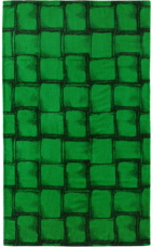 Bottega Veneta Green & Black Padded Cassette Beach Towel
