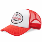 ICECREAM Men's Patch Trucker Cap in Red