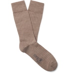 Corgi - Ribbed Wool-Blend Socks - Unknown