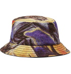 Acne Studios - Monster in My Pocket Printed Cotton-Twill Bucket Hat - Orange