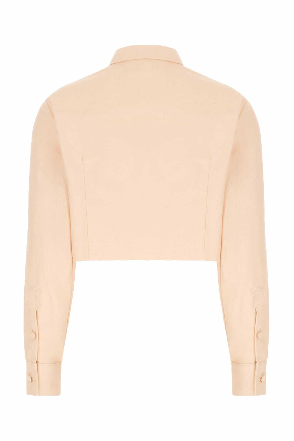 Raf Simons Peach Piquet Shirt