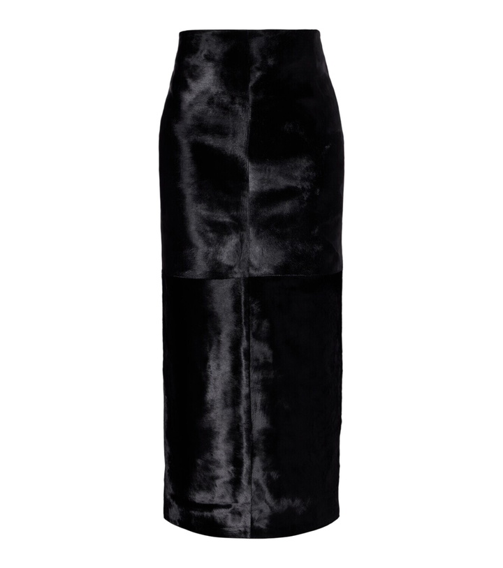 Photo: Nour Hammour Elisse calf hair pencil skirt