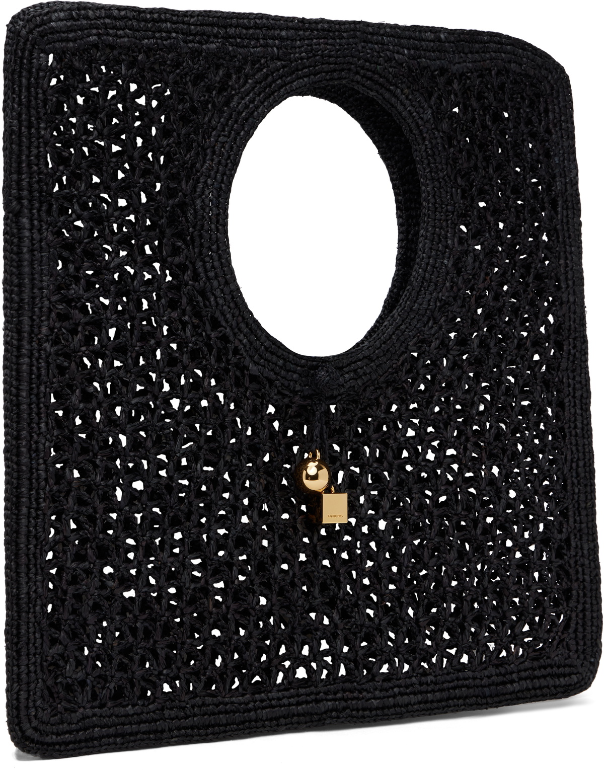 JACQUEMUS Black La Casa 'Le Carré Spiaggia' Tote Jacquemus
