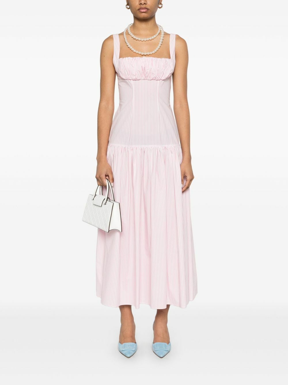 Rowen Rose Gathered-Detail Maxi Dress