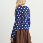 Damson Madder Women's Tabitha Reversible Cardigan in Butter