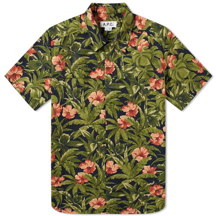 Photo: A.P.C. x Michael Kopelman Floral Shirt