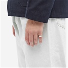A.P.C. Men's Fine Charly Logo Ring in Gold