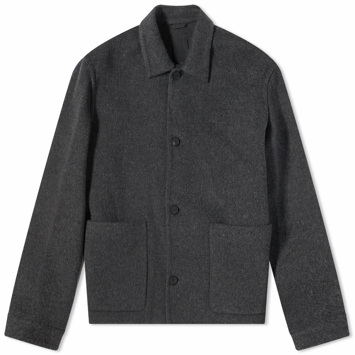 Givenchy Men's Double Face Wool Jacket in Dark Grey Givenchy