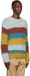 The Elder Statesman Multicolor Organic Cotton Sweater