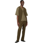 HOMME PLISSÉ ISSEY MIYAKE Khaki Tuxedo Pleats Vest