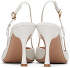 Gianvito Rossi White Ascent Heels