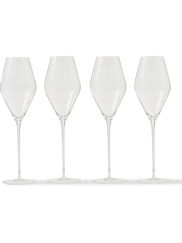 Photo: The Conran Shop - Selene Set of Four Glass Champagne Flutes