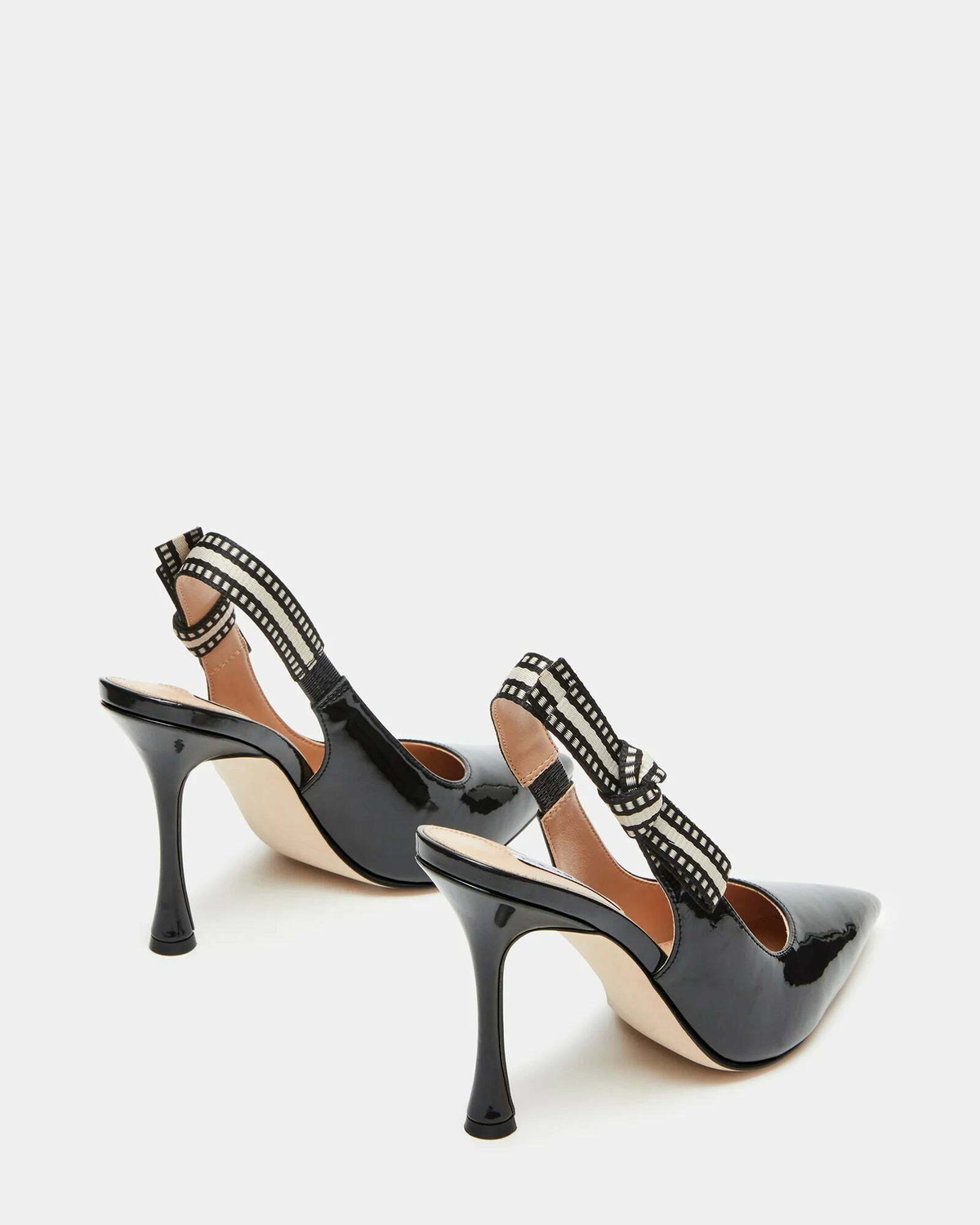 Steve Madden Bri Heels in Black Patent