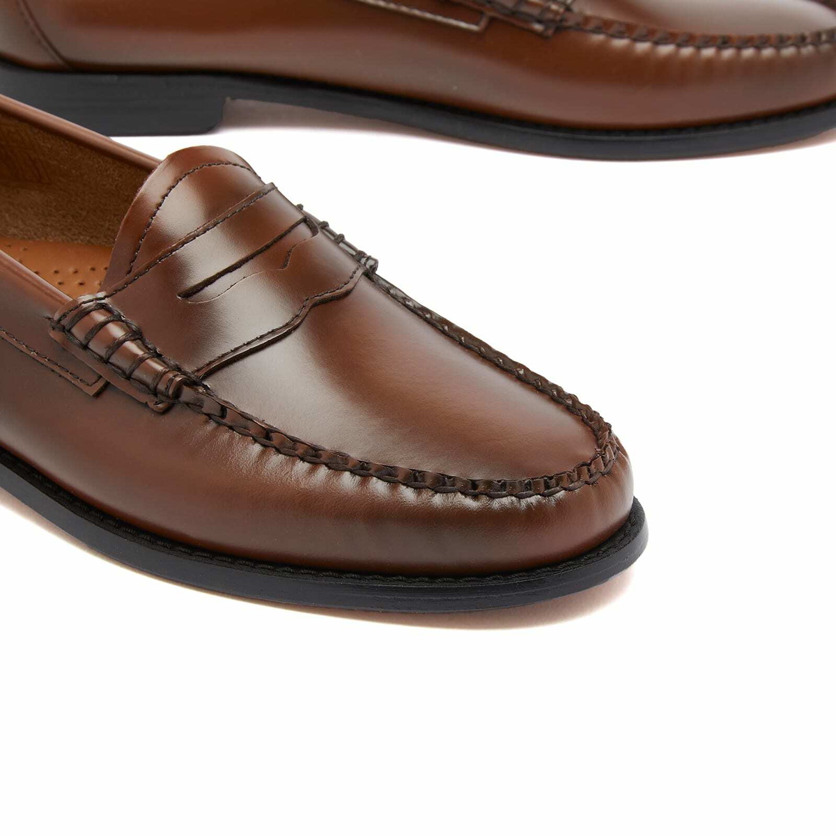Bass Weejuns Women's Penny Loafer in Cognac Leather