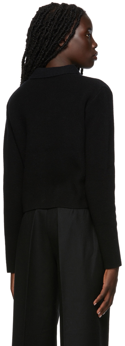 Blossom Black Merino Wool Cardigan Blossom blossom-black-merino-wool-cardigan-blossom