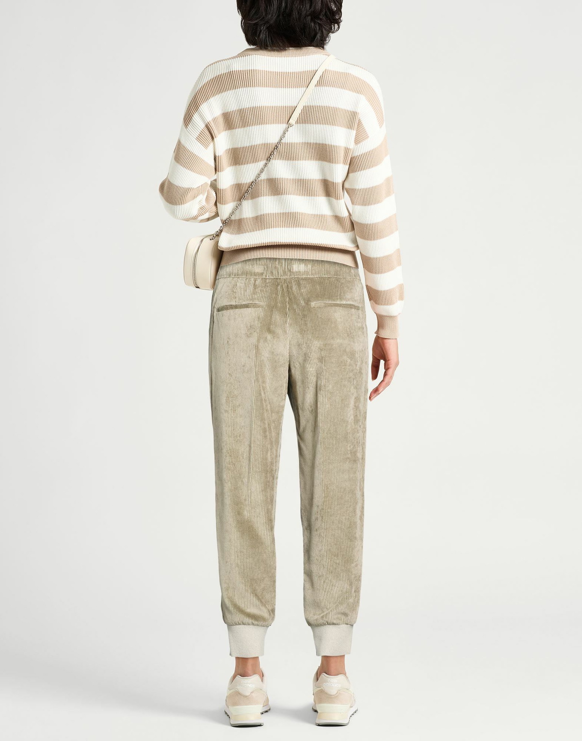 Peserico Womens Pants Light in Grey