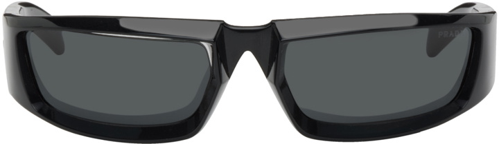 Photo: Prada Eyewear Black Turbo Sunglasses