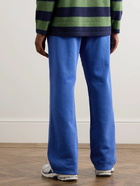 Les Tien - Straight-Leg Garment-Dyed Cotton-Jersey Sweatpants - Blue