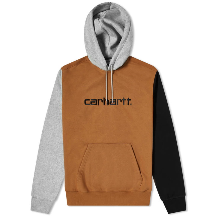 Photo: Carhartt WIP Hooded Carhartt Tricol Sweat