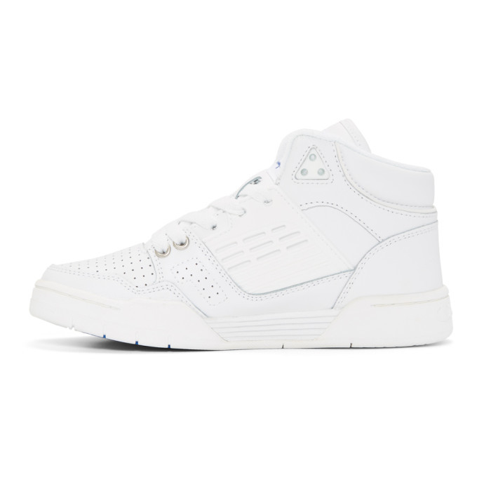 Champion reverse weave clearance white rally script sneakers