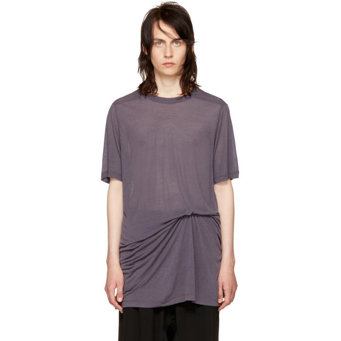 Photo: Rick Owens Purple Level T-Shirt