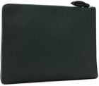 LEMAIRE Green Embossed Pouch