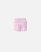 Pinko Linen Blend Shorts Moonlight Mauve