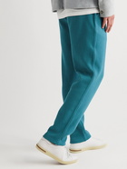 Loro Piana - Slim-Fit Tapered Cotton-Jersey Sweatpants - Blue