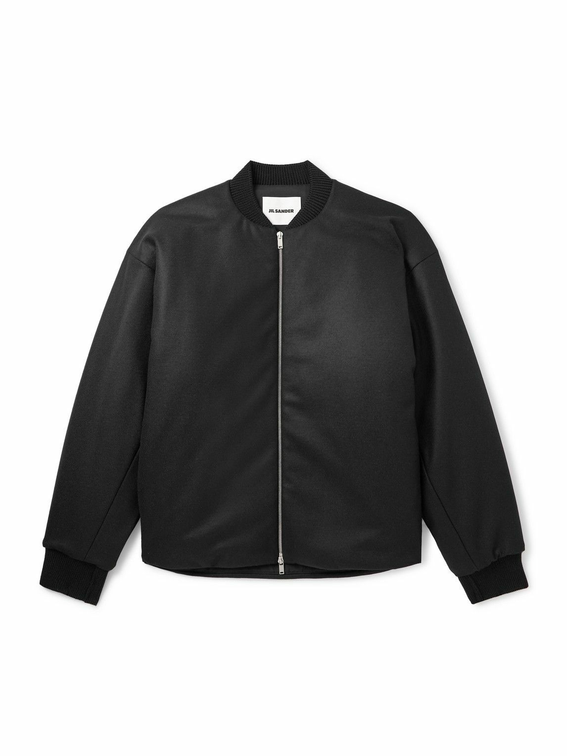 ジャケット・アウター JILSANDER cotton bomber jacket Cotton blouson bomber jacket in black - Jil Sander | Mytheresa
