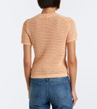 Chloé Crocheted cotton top