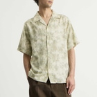 NN07 Men's Julio Printed Vacation Shirt in Green Print
