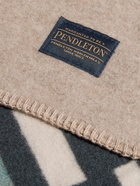 Pendleton - Sandhills Virgin Wool and Cotton-Blend Jacquard Blanket