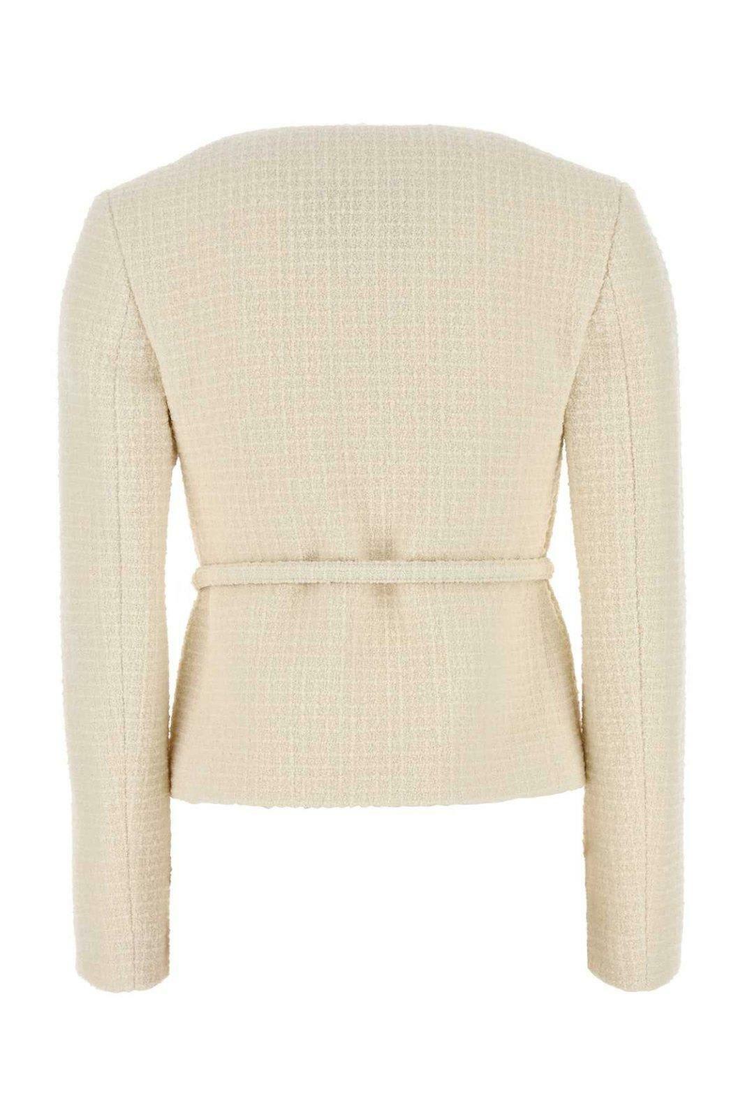 【送料&関税込】Gucci V-neck Damier BouclAC Jacket Gucci V-neck Damier Bouclé Jacket | italist