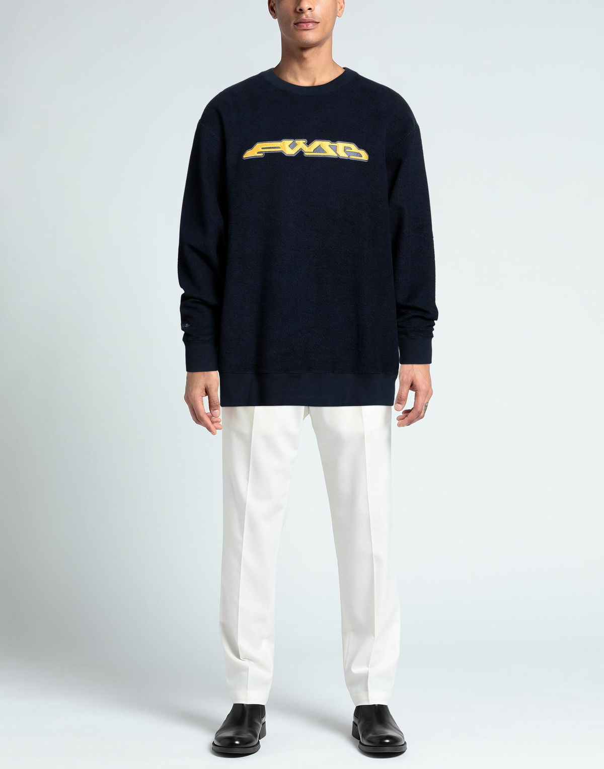 Ambush Mens Sweatshirt in Navy