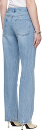 R2W Blue Hatty Tapered Jeans