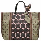 TOGA ARCHIVES Women's TOGA Print Tote Bag in Light Pink 