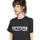 Facetasm Black Logo T-Shirt