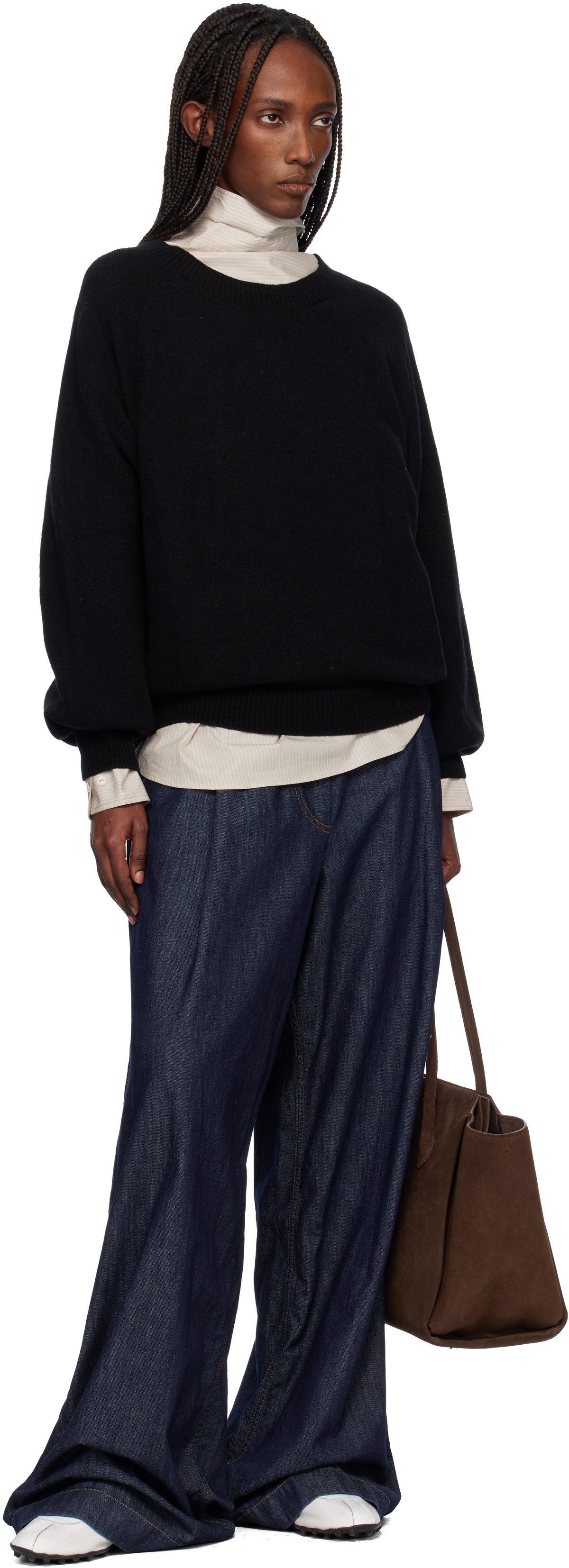 Baserange Black Soar Sweater