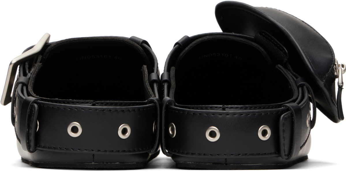 untitlab® Black Bag Belts Clogs