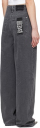 Ksubi Gray Baggy Jeans