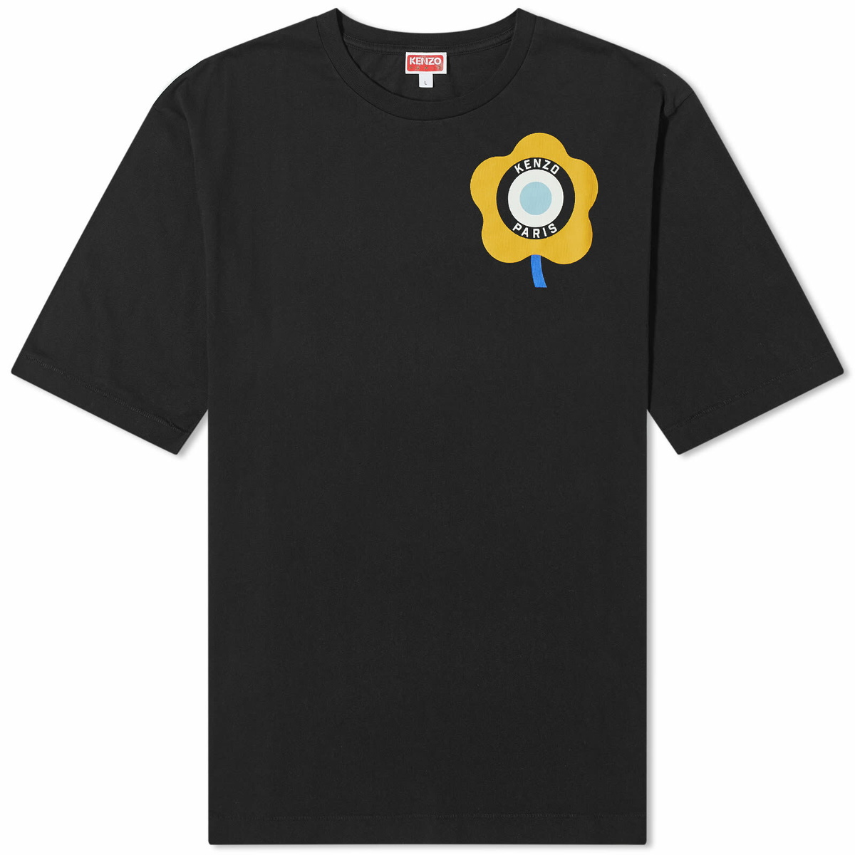 black and yellow kenzo shirt