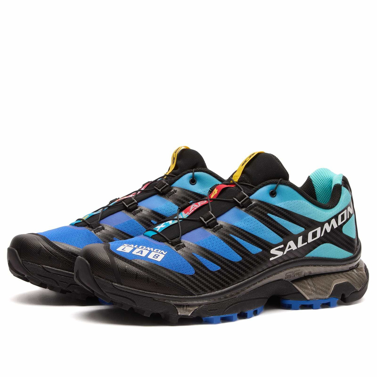 Salomon XT-4 OG Sneaker in Black/Nautical Blue/Blue Curacao
