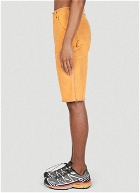 NOTSONORMAL - Washed Working Shorts in Orange