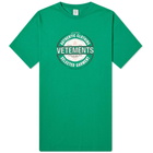VETEMENTS Beer Badge Tee