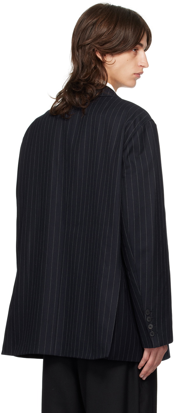 The Frankie Shop Navy Beo Blazer